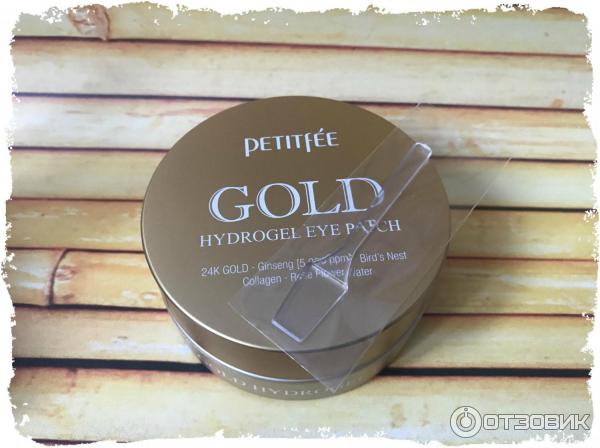 Гидрогелевые патчи Petitfee Gold Hydrogel Eye Patch фото