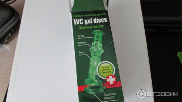 Гелевый очиститель унитаза Sanfor WC Gel Discs фото