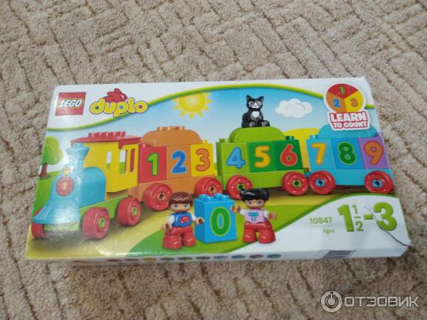 Конструктор Lego Duplo Поезд Считай и Играй