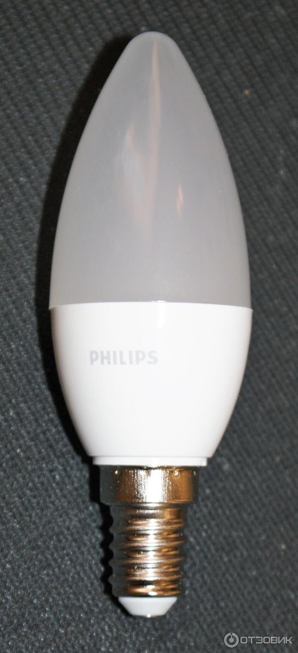 Светодиодная лампа Philips 6.5 Вт фото