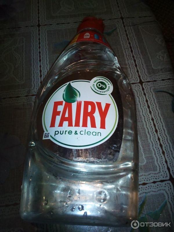 Средство для мытья посуды Fairy Pure&clean фото