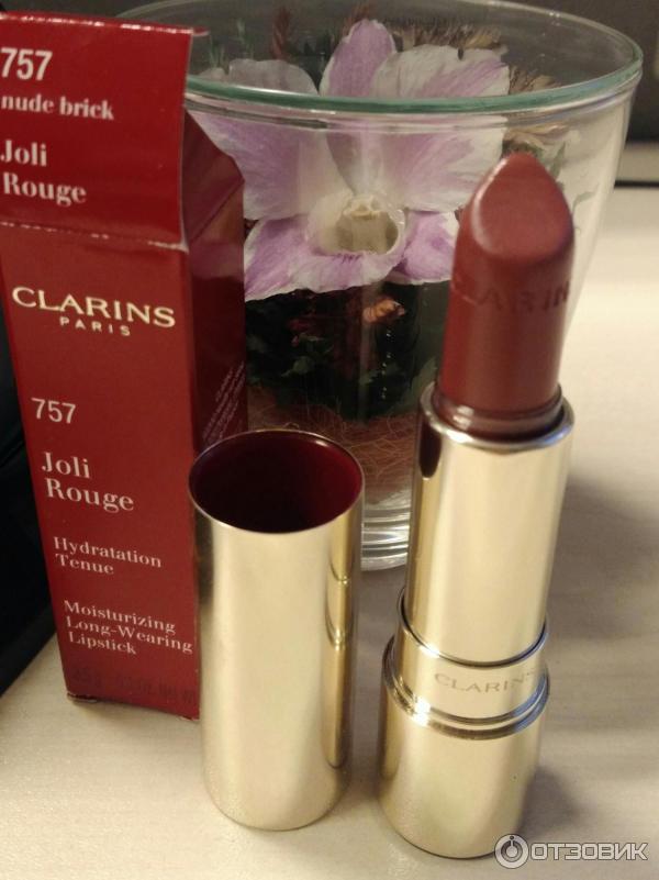 Губная помада Clarins Joli Rouge фото