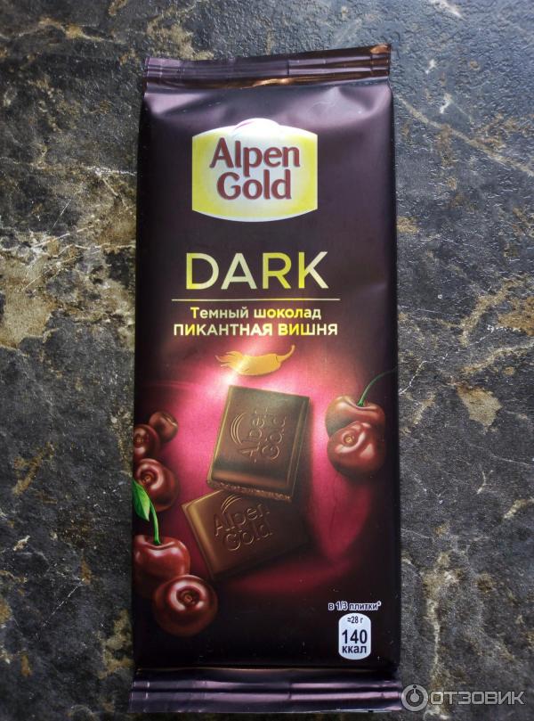 Шоколад Alpen Gold Dark фото