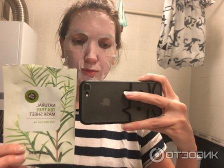 Тканевая маска для лица The Saem Tea Tree mask sheet фото