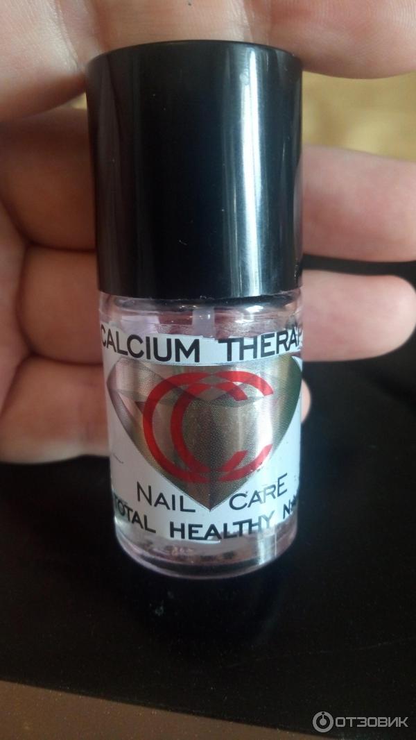 Восстановитель для поврежденных ногтей CALCIUM nail care фото