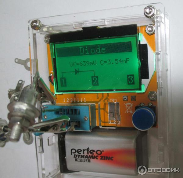 Цифровой транзистор тестер Mega328 V2,68 ESR-T4