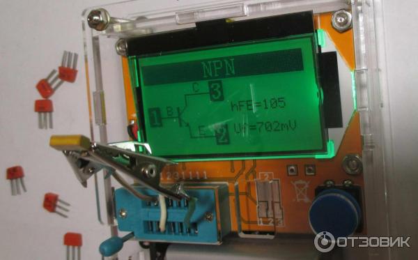 Цифровой транзистор тестер Mega328 V2,68 ESR-T4