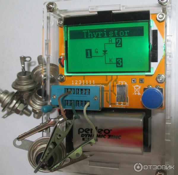 Цифровой транзистор тестер Mega328 V2,68 ESR-T4