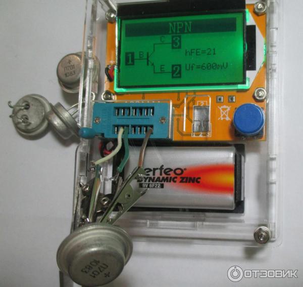 Цифровой транзистор тестер Mega328 V2,68 ESR-T4