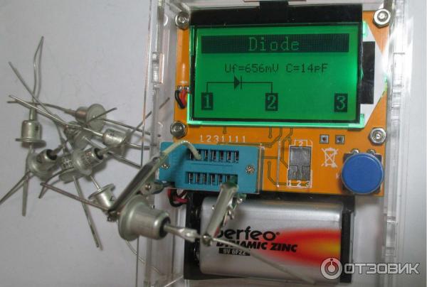 Цифровой транзистор тестер Mega328 V2,68 ESR-T4