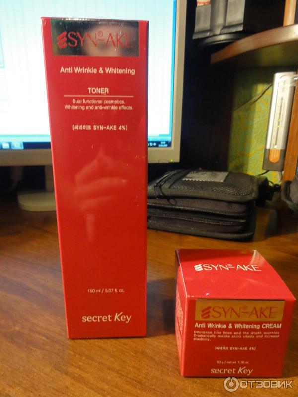 Тонер SECRET KEY Syn-Ake Anit wrinkle & Whitening Toner фото