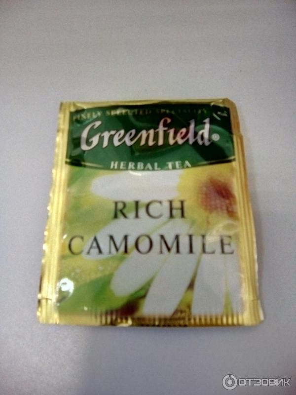 Чай Greenfield Rich Camomile фото