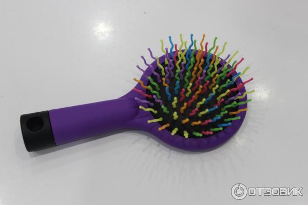 Щетка для волос Eyecandy Rainbow Volume Brush фиолетовая