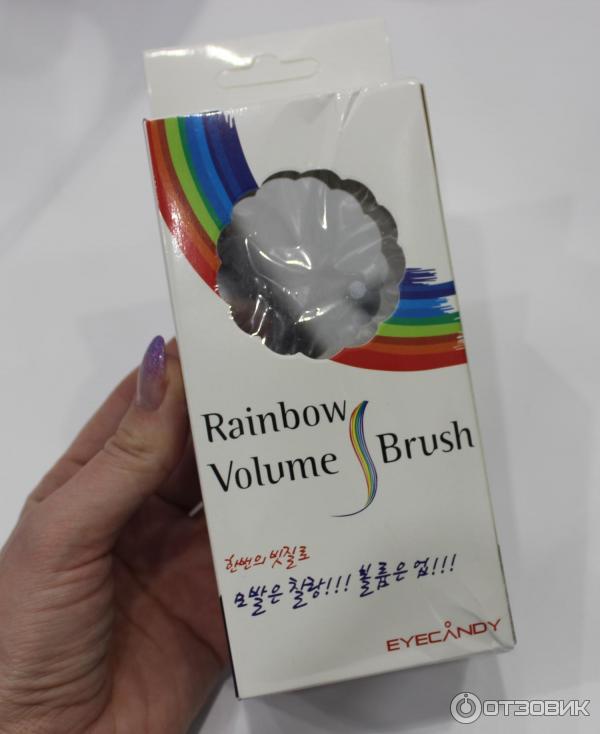 расческа для волос Eyecandy Rainbow Volume Brush