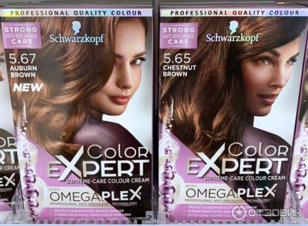 Краска для волос Schwarzkopf Color Expert OmegaPlex 567 отзыв