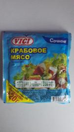 Крабовое мясо Vici фото