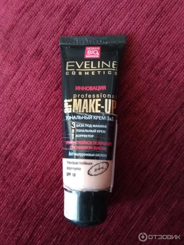 Тональный крем Eveline Cosmetics Art Professional Make Up 3 в 1 фото