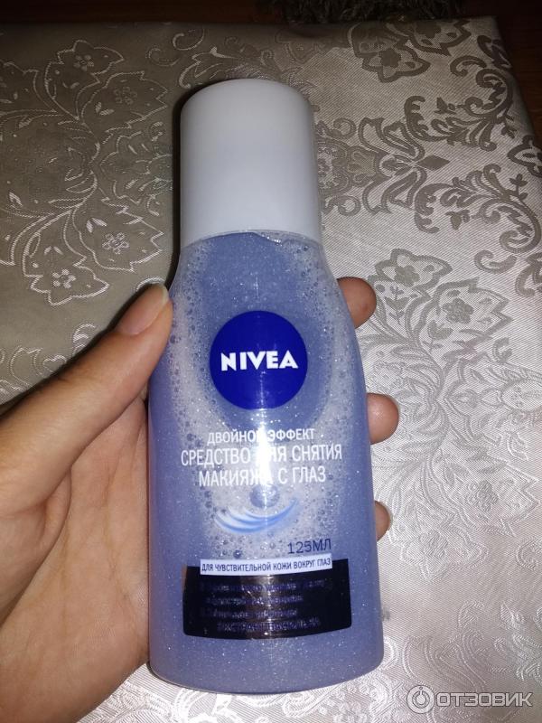 Средство для удаления макияжа с глаз Nivea Двойной эффект фото