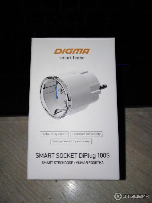 Умная розетка Digma DiPlug 100s фото