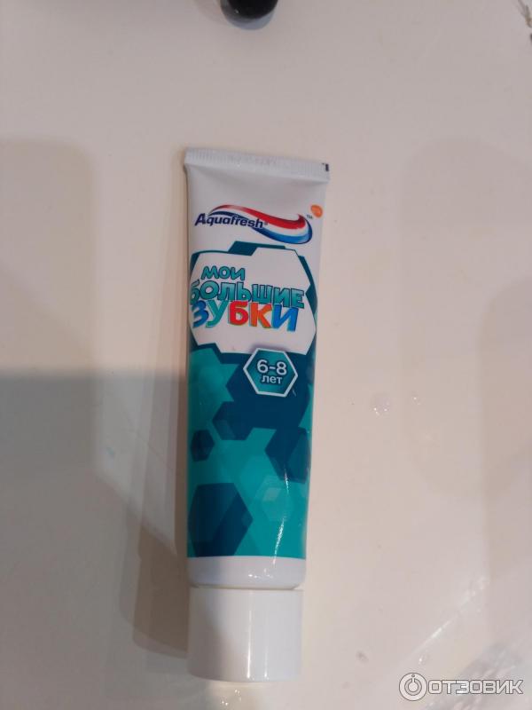 Зубная паста Aquafresh Мои большие зубки фото