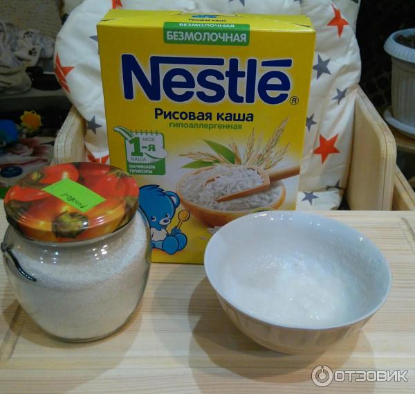 Сухие безмолочные каши Nestle Первая ступень фото