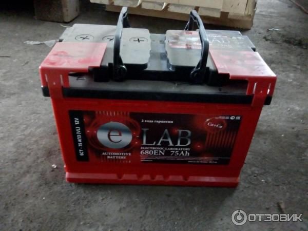 Отзыв о Автомобильный аккумулятор ELab | Плотный середнячок, может ...