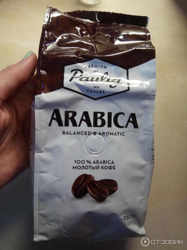 Кофе молотый Paulig Arabica фото