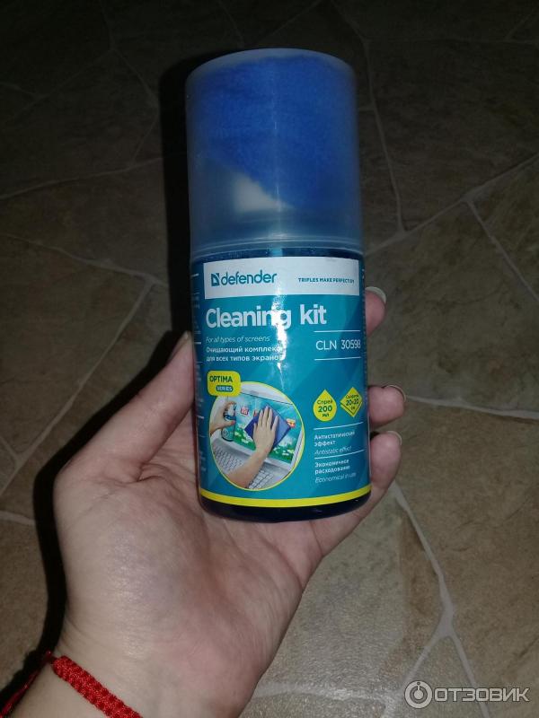 Отзыв о Очищающий комплекс Defender для всех типов экранов | Если у вас ...