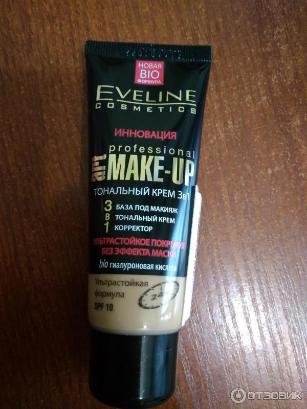 Тональный крем Eveline Cosmetics Art Professional Make Up 3 в 1 фото