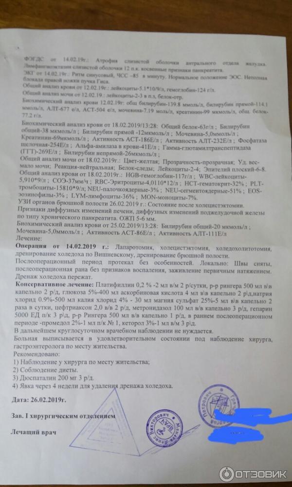 После удаления желчного пузыря стул желтого цвета