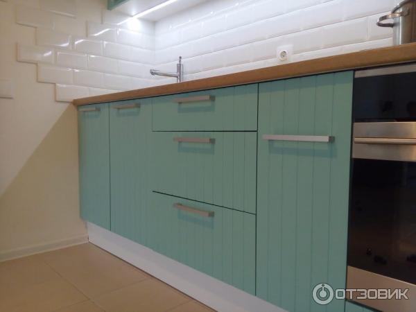 Кухня леруа софия грин фото Отзыв о Кухня Leroy Merlin Фэнс Мята Отличная кухня за небольшие деньги!