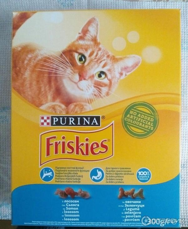 Сухой корм для кошек Purina Friskies фото