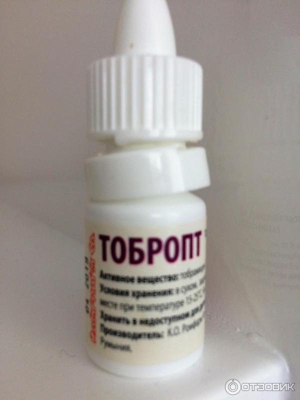 Глазные капли Rompharm Company Тобром фото