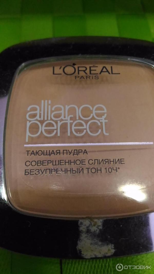 Тающая пудра Loreal alliance perfect совершенное слияние фото