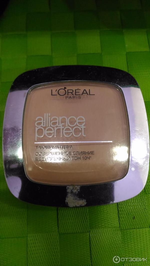 Тающая пудра Loreal alliance perfect совершенное слияние фото