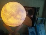 Светильник 3D Print Moon Lamp "Луна" фото