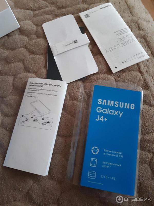 Смартфон Samsung Galaxy J4+ фото