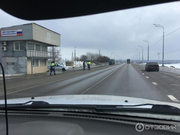 Пост гибдд около Михайловки московская трасса