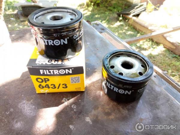 Масляный фильтр Filtron OP 643/3 фото