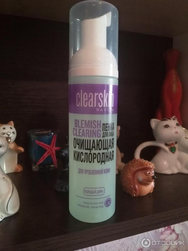 Пенка для лица Avon Clearskin Очищающая кислородная фото