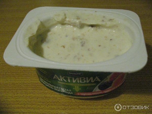 Биопродукт творожно-йогуртный Danone Активиа густая фото