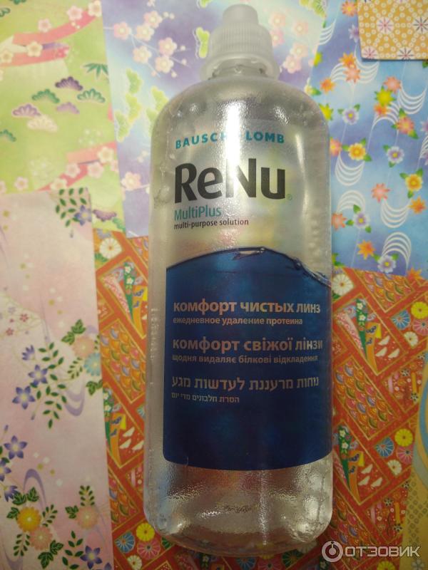 Раствор для линз Renu Multi Plus фото