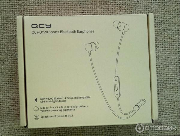 Bluetooth гарнитура QCY QY20 фото