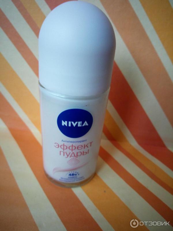 Шариковый дезодорант-антиперспирант Nivea Эффект пудры фото