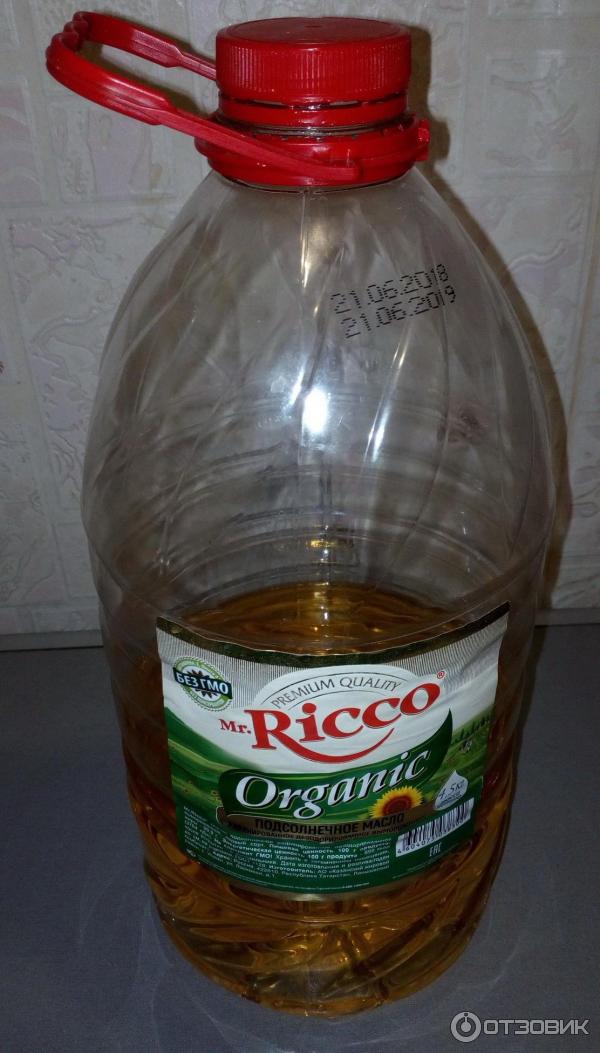 Подсолнечное масло Mr. Ricco Premium Quality фото