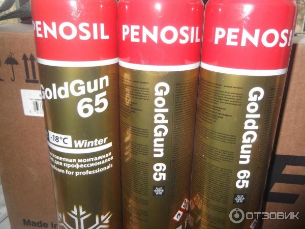 Монтажная пена Penosil Gold Gun 65