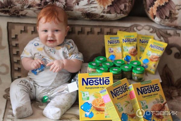 Деткое питание Nestle Gerber фото