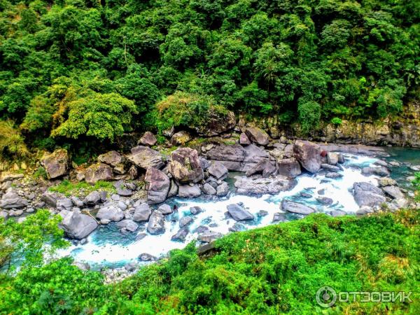 Водопад Wulai (Тайвань, Тайпей) фото