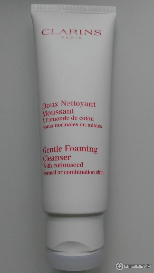 Пенка Clarins Gentle Foaming Cleanser With Cottonseed фото