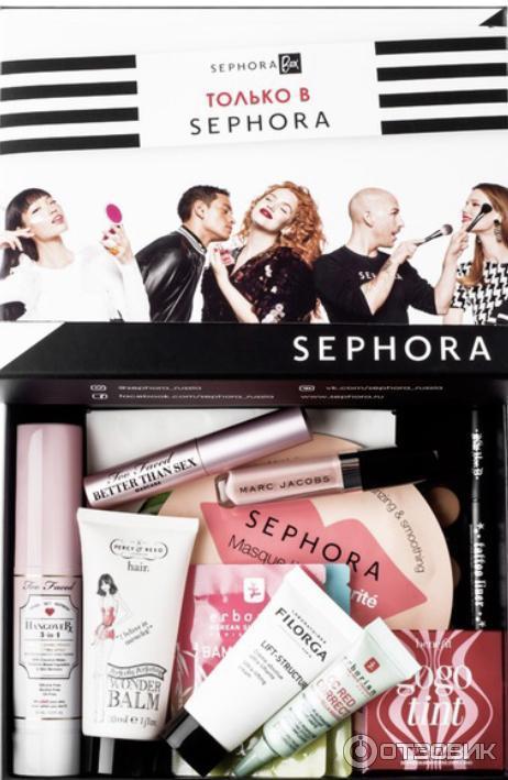 Коробочка красоты Sephora Box фото